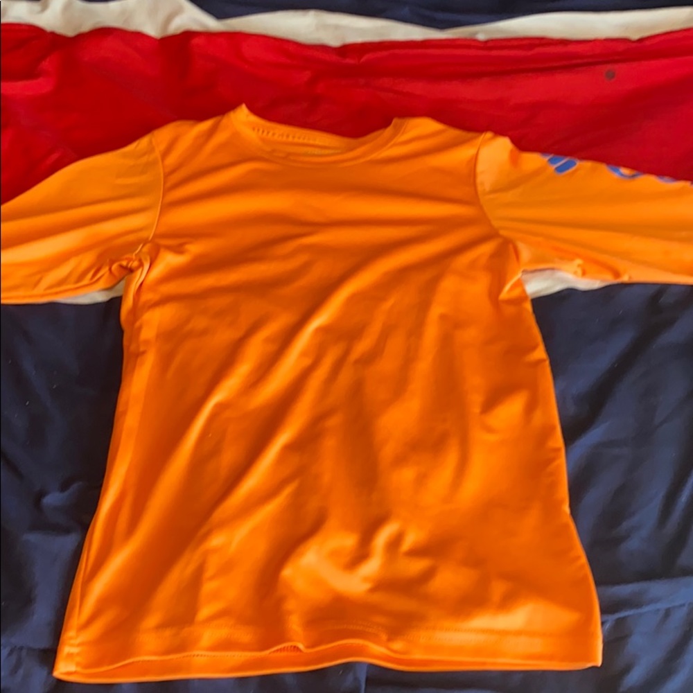 Coral dri fit Columbia long sleeve shirt